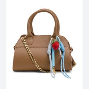 DIVINA FIRENZE HANGBAG GENUINE LEATHER MADE IN ITALY.